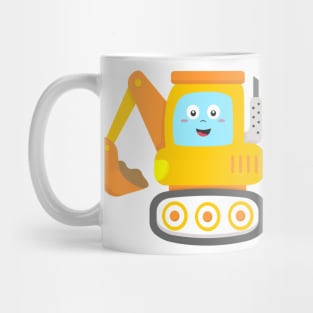 Excavator for Kids Mug